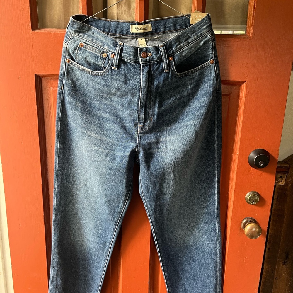 Madewell NWT Mom Jeans 30